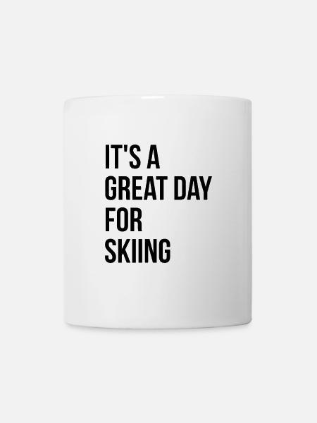 Ski Ski Ski - Mug - white