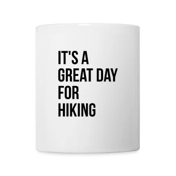 Hiking - Mug - white - Front