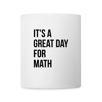 Mathématiques - Mug blanc - blanc - Devant