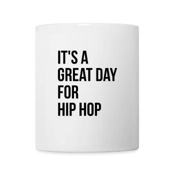 Hip hop - Mug blanc - blanc - Devant