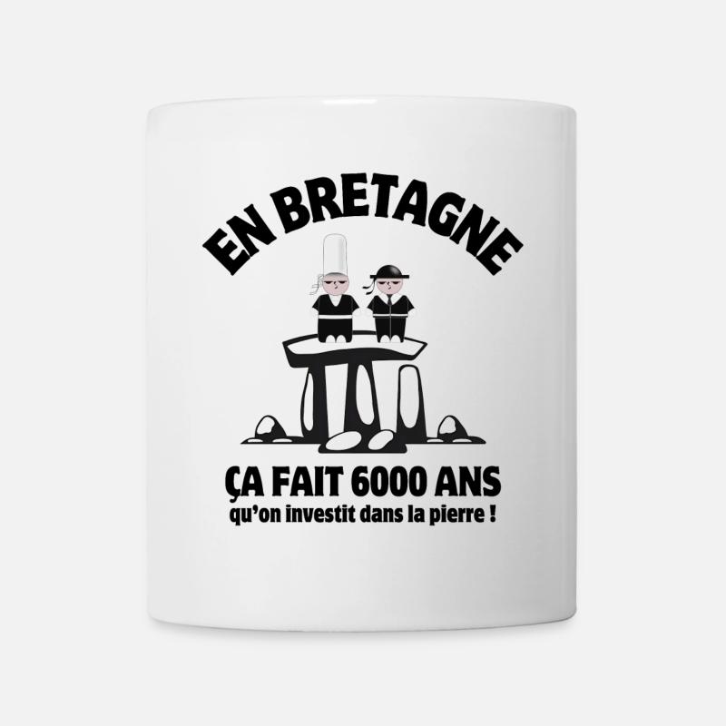 Bretagne, Bretagne Humor, Breizh - Tasse - Weiß