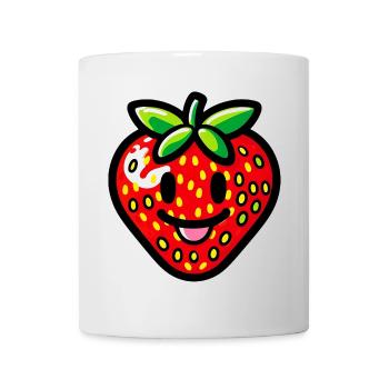Erdbeeren Erdbeeren - Tasse - Weiß - Vorne