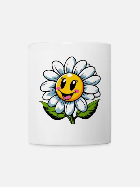 Pâquerette - Mug blanc - blanc