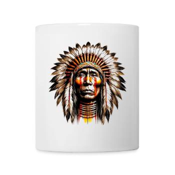 American Indian American - Mug - white - Front