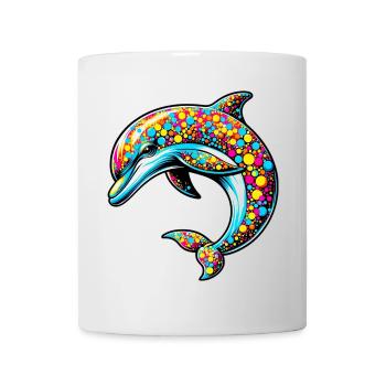 Delfin - Tasse - Weiß - Vorne