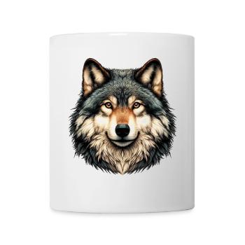 Wolf - Mug - white - Front