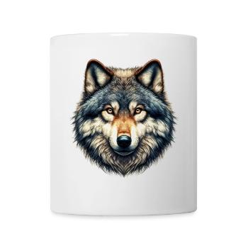 Wolf - Mug - white - Front