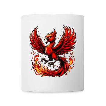 Red Phoenix - Mug - white - Front