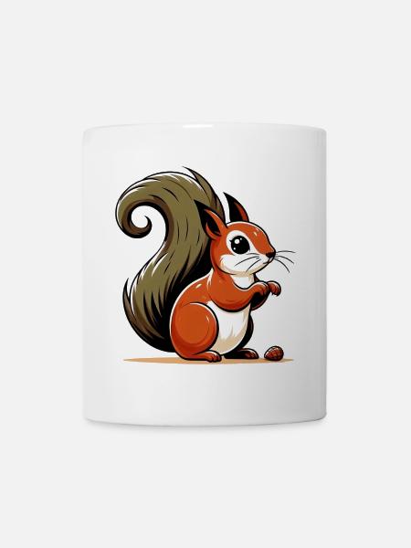 Squirrel - Mug - white
