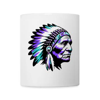 American Indian American - Mug - white - Front