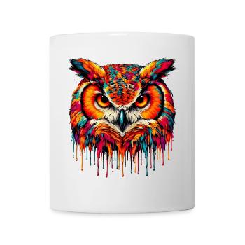 Owl - Mug - white - Front