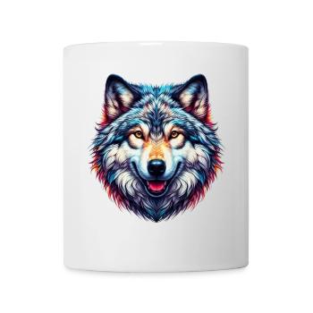 Wolf - Mug - white - Front