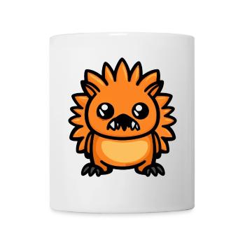 Igel Halloween Tier - Tasse - Weiß - Vorne