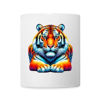 Tiger - Tasse - Weiß - Vorne