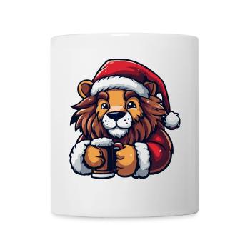 Bière de Noël Lion - Mug blanc - blanc - Devant