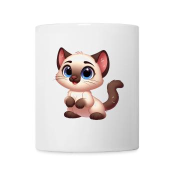 siamois 21 - Mug blanc - blanc - Devant