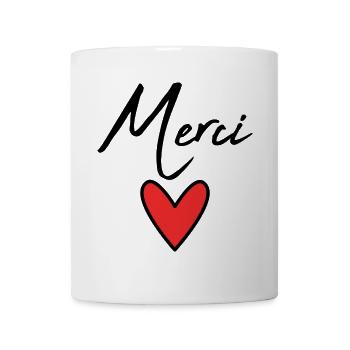 THANK YOU. ANNIVERSARY. BIRTH. - Mug - white - Front