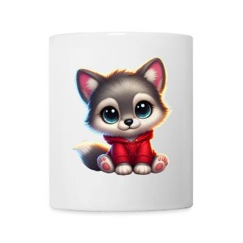 Wolf 8 - Tasse - Weiß - Vorne