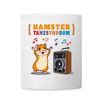 Syndrome de la danse du hamster - Mug blanc - blanc - Devant