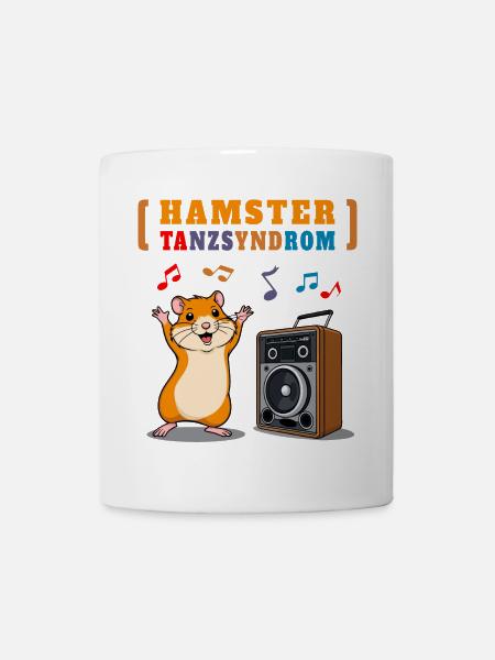 Hamster Tanzsyndrom - Tasse - Weiß