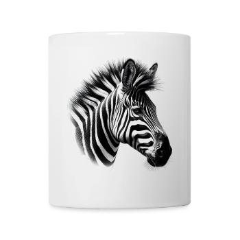 Zebra - Tasse - Weiß - Vorne