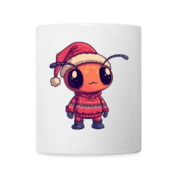 Bande dessinée de Noël Ant - Mug blanc - blanc - Devant