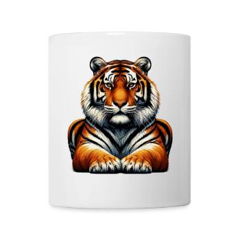 Tiger - Tasse - Weiß - Vorne