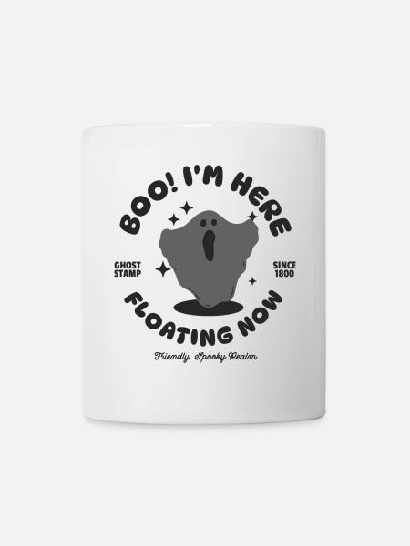 Hou! - Fantôme volant - Mug blanc - blanc