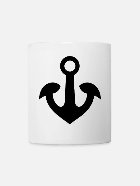 Anker - Tasse - Weiß