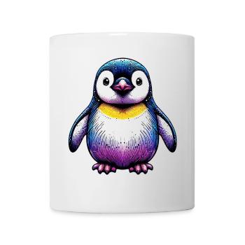 Pingouin - Mug blanc - blanc - Devant