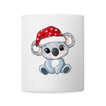 Koala Noël mignon Noël mignon Noël - Mug blanc - blanc - Devant