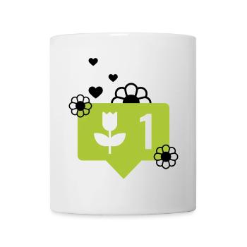 Like Flowers - Mug - white - Front