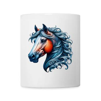 Pferd - Tasse - Weiß - Vorne