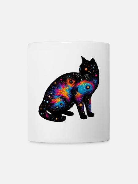 Katze - Tasse - Weiß