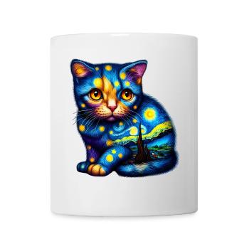 Cat - Mug - white - Front