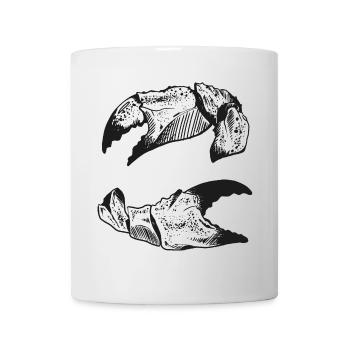 Nordic with passion – crab style! - Mug - white - Front