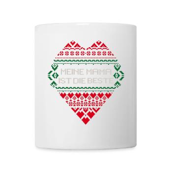 My mom is the best, Christmas - Mug - white - Front