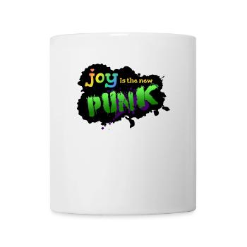 Joy is the new Punk - Tasse - Weiß - Vorne