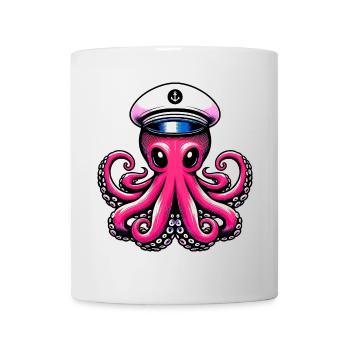 Pieuvre - Mug blanc - blanc - Devant