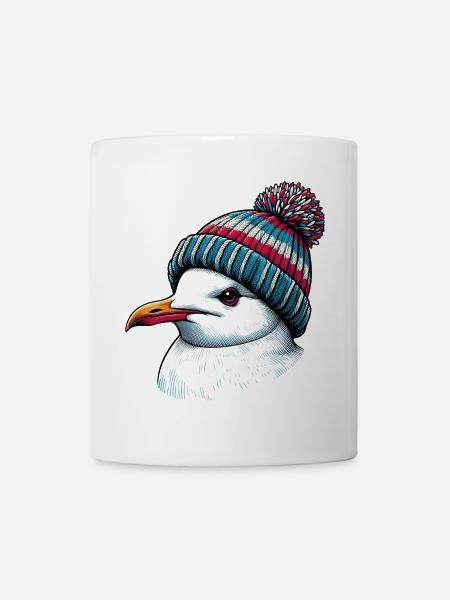 Möwe - Tasse - Weiß