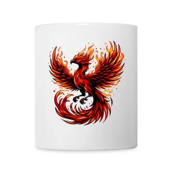 Red Phoenix - Mug - white - Front
