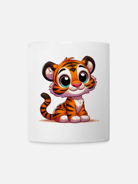Tiger - Tasse - Weiß