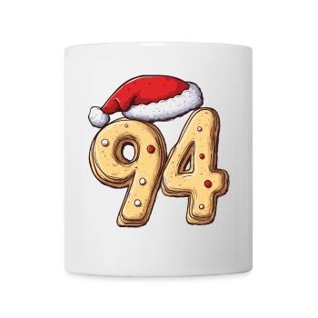 94 Number Christmas Cookie - Mug - white - Front