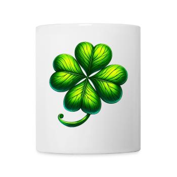 Four-leaf clover - Mug - white - Front