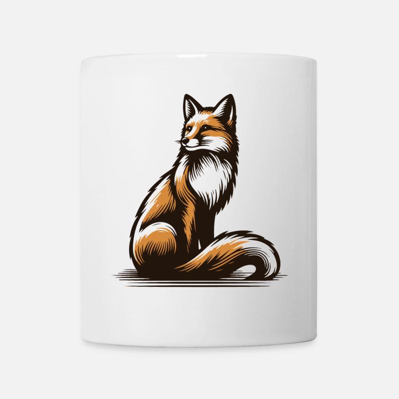 Fox - Tasse - Weiß
