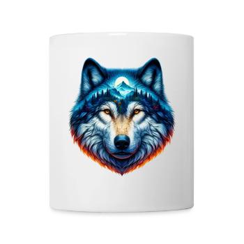 Wolf - Mug - white - Front