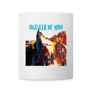 Aiguille du Midi - Mug - white - Front