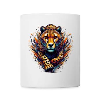 Gepard - Tasse - Weiß - Vorne