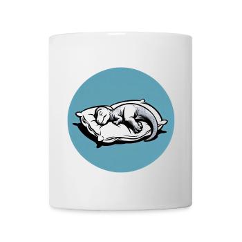 Sleepysaurus Official Sleep Outfit Chemise de nuit - Mug blanc - blanc - Devant