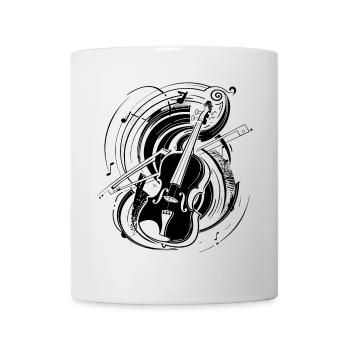 Violin Sketch - Mug - white - Front